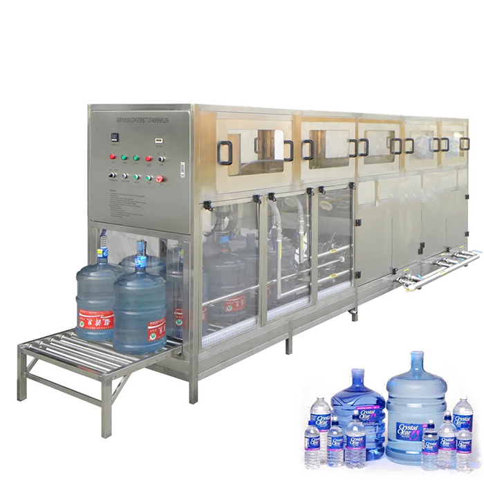 Balde de água engarrafada de 20 litros, máquina de enchimento de barril de 5 galões