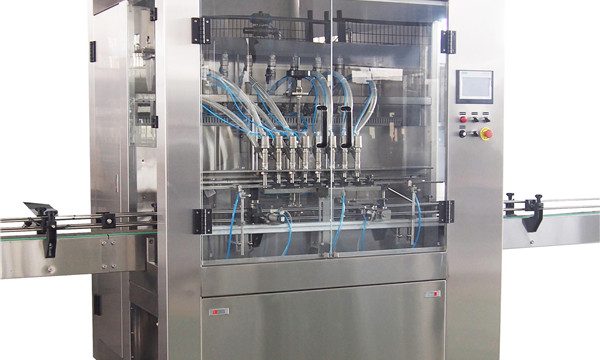 Máquina de enchimento do líquido da lavagem da louça