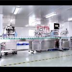 Máquina automática de enchimento e tampagem de creme