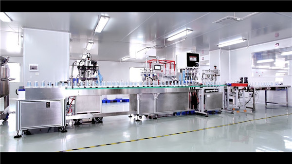 Máquina automática de enchimento e tampagem de creme