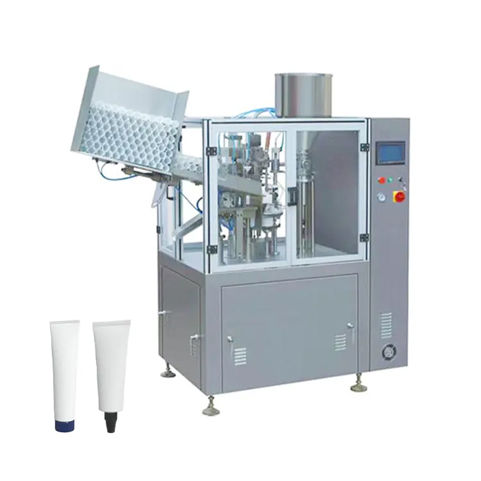 Máquina de enchimento e selagem de tubos plásticos ultrassônicos automáticos