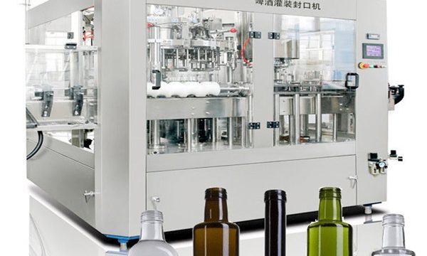 Máquina de enchimento líquida da lata de cerveja