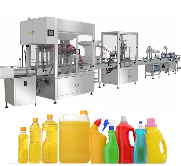 Máquina de enchimento do descorante da gravidade, linha de produção de enchimento do descorante