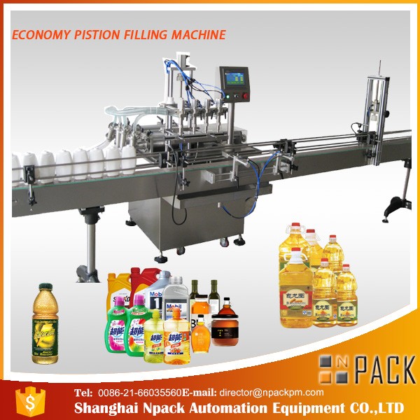 máquina de enchimento de óleo de cozinha