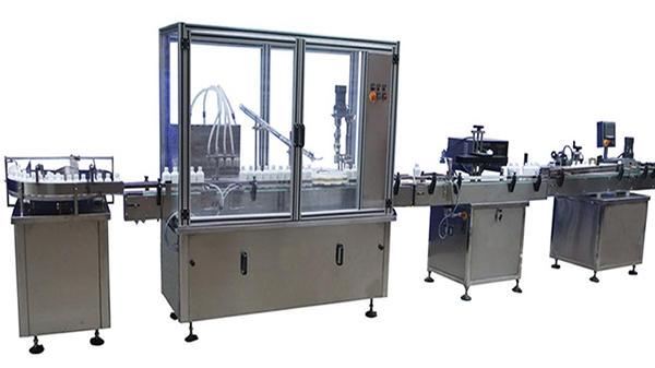 Máquina tampando de parafuso automática completa