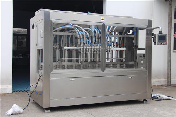 Enchedor de mel totalmente automático em garrafas