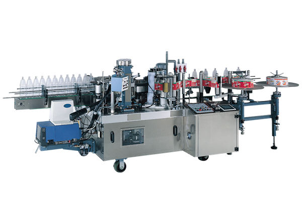 Auto pequena máquina de etiquetas de cola para garrafas