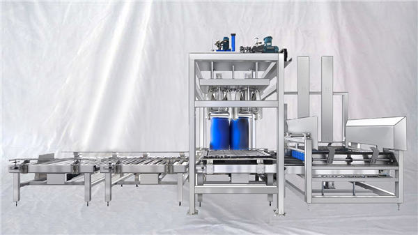 Máquina de enchimento automática personalizável do tambor grande da capacidade da série 100-1000L de ESDF
