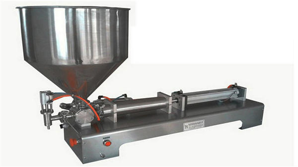 Máquina de enchimento vertical semi automática da única cabeça da pasta 