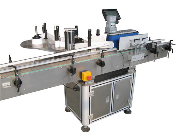 Fabricante de máquina de rotulagem de garrafas redondas de adesivo automático